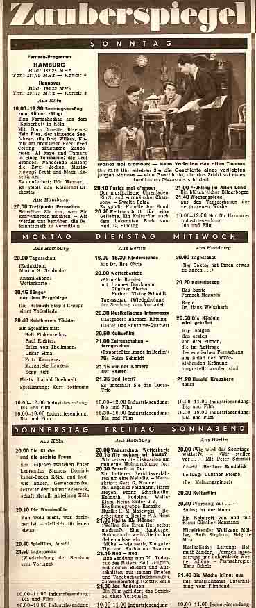 HÖRZU - Das-waren-noch-Zeiten - Die 60er Jahre TV-Zeitschrift